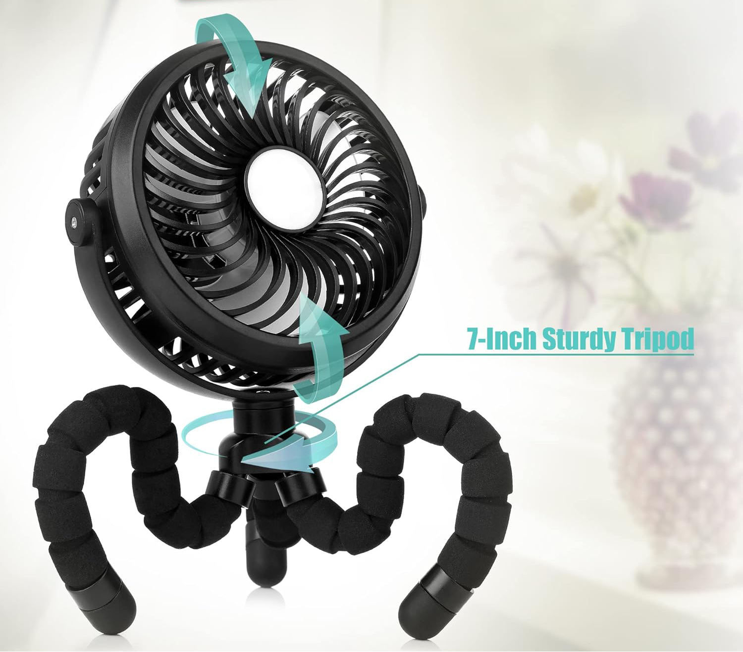 Portable Clip-On Stroller Fan