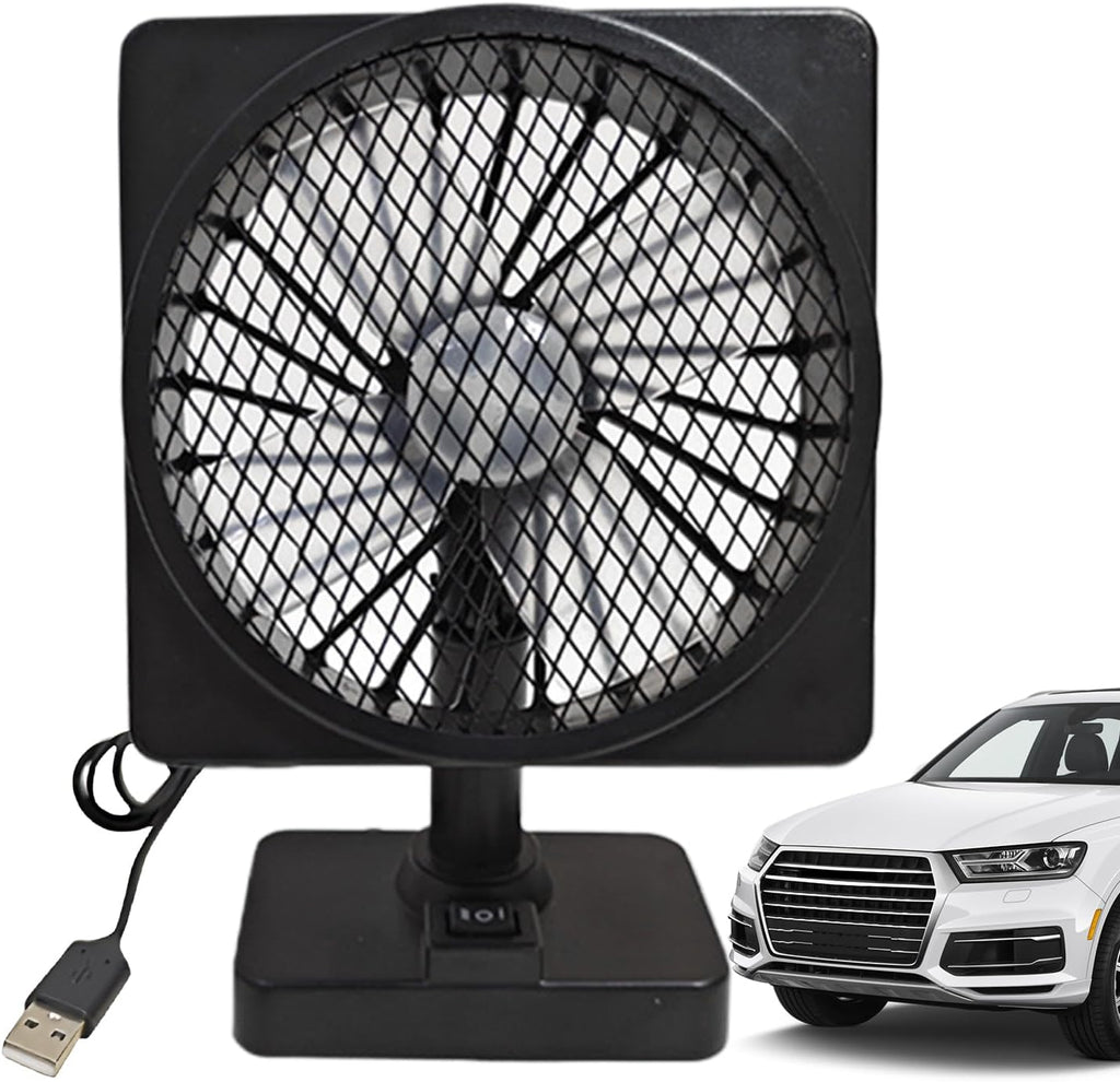 12V USB Car Cooling Fan With 360 Rotation