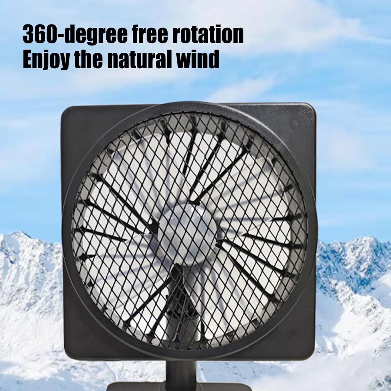12V USB Car Cooling Fan With 360 Rotation