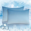 Blue Cooling Pillowcases - 2 Pack