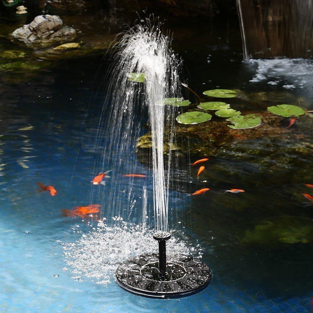 Solar Fountain Pump for Ponds and Bird Baths