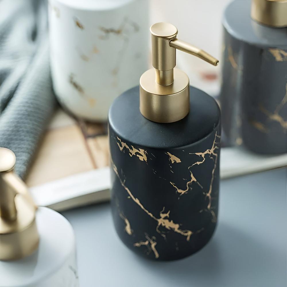 Golden Marble Soap Dispenser