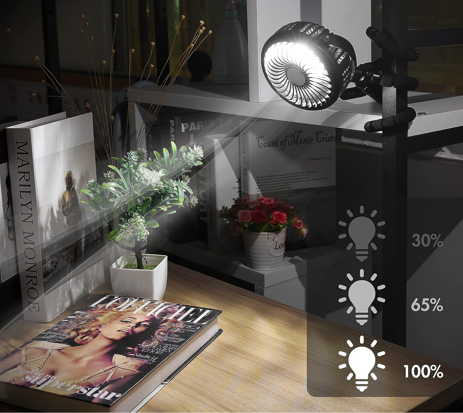 Portable Clip-On Stroller Fan