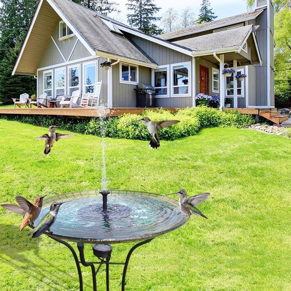 Solar Fountain Pump for Ponds and Bird Baths