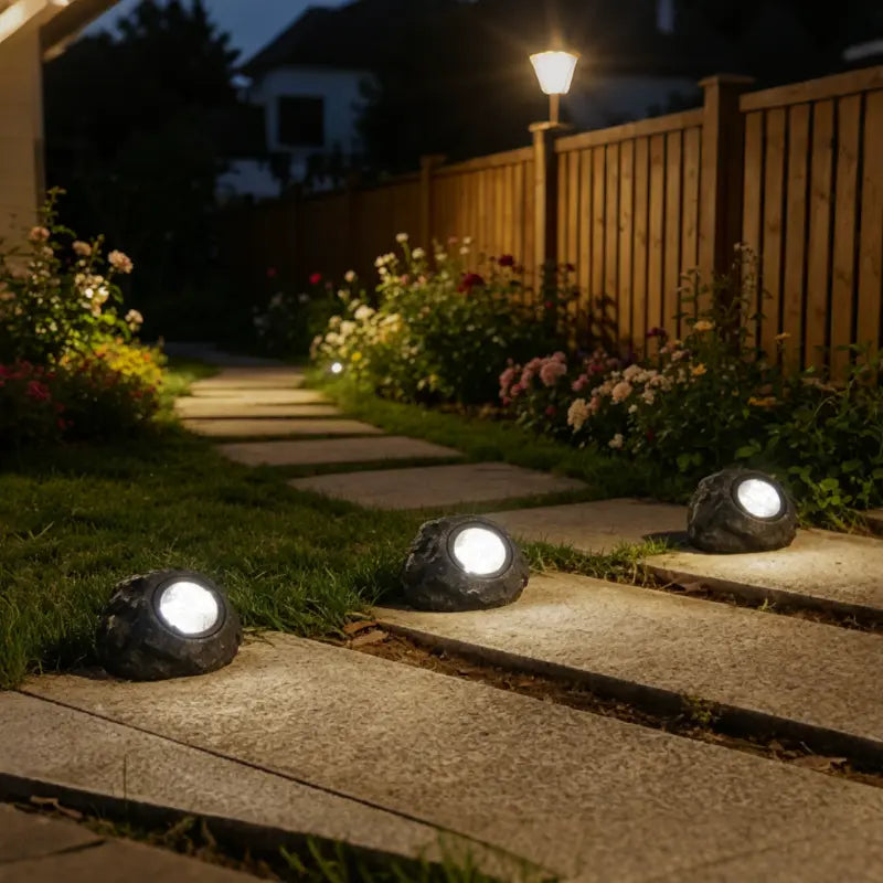 Solar Garden Spotlight for Outdoor Pathways