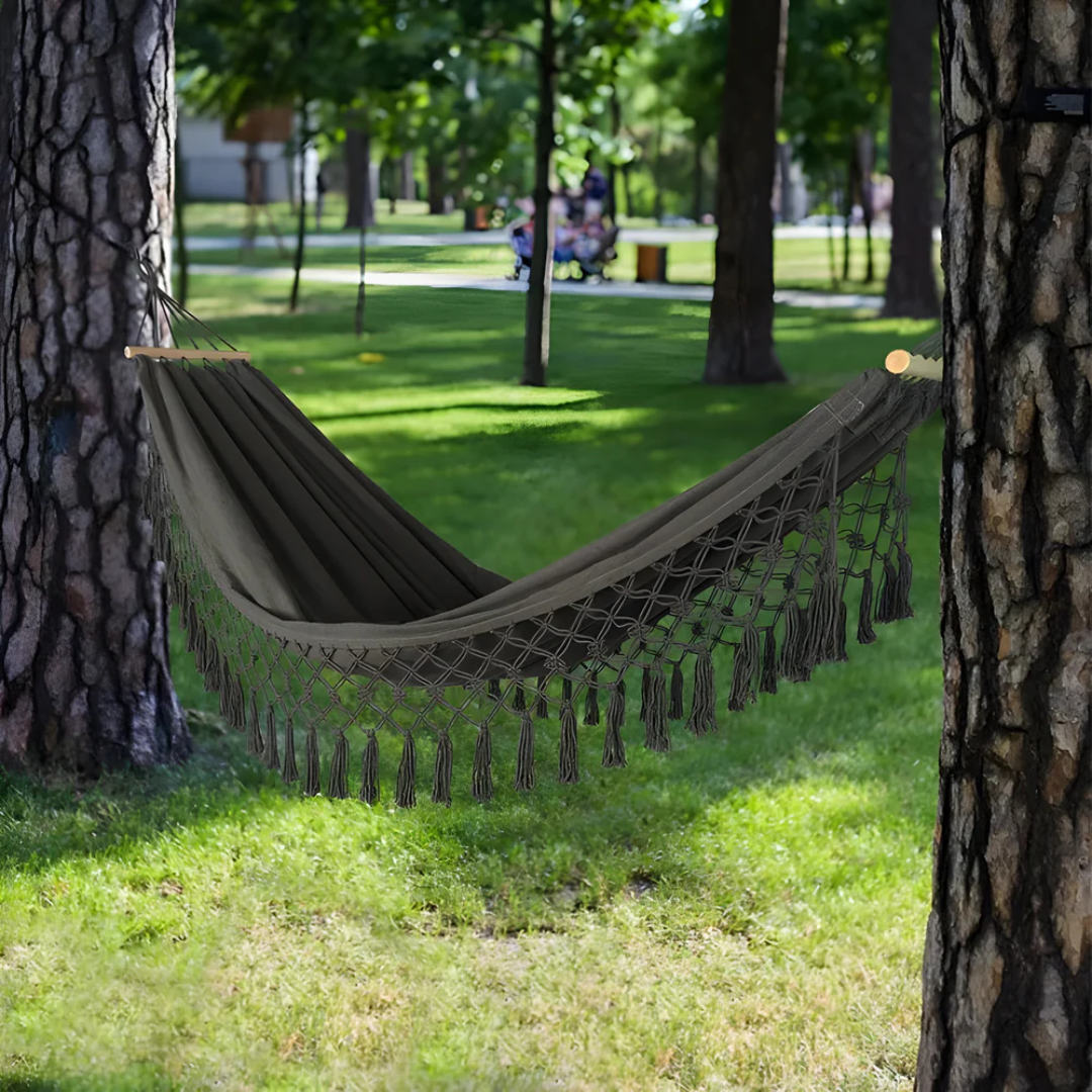 Portable Cotton Camping Hammock