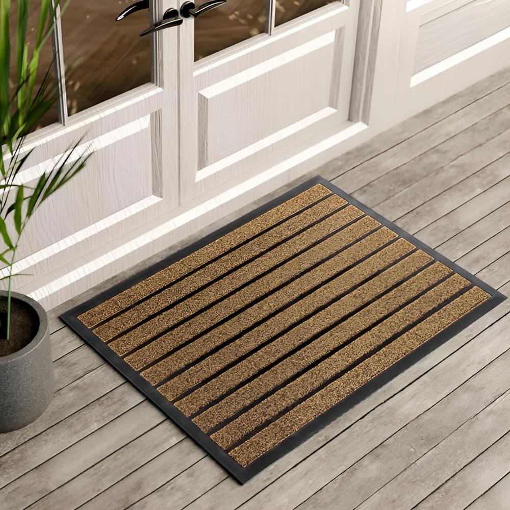Striped Entry Door Mat