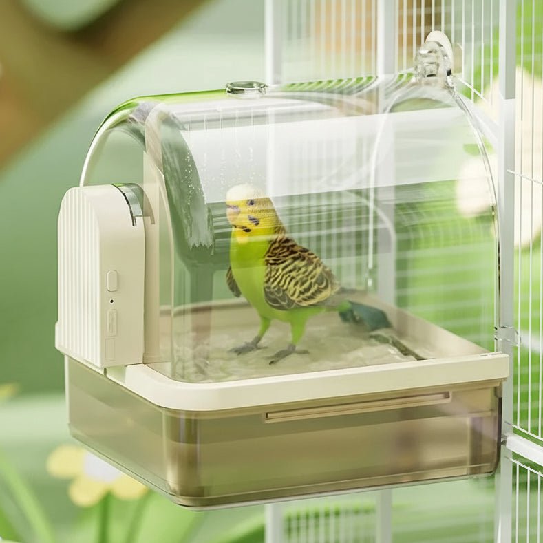 Hanging Bird Bath With Self-Circulating Water