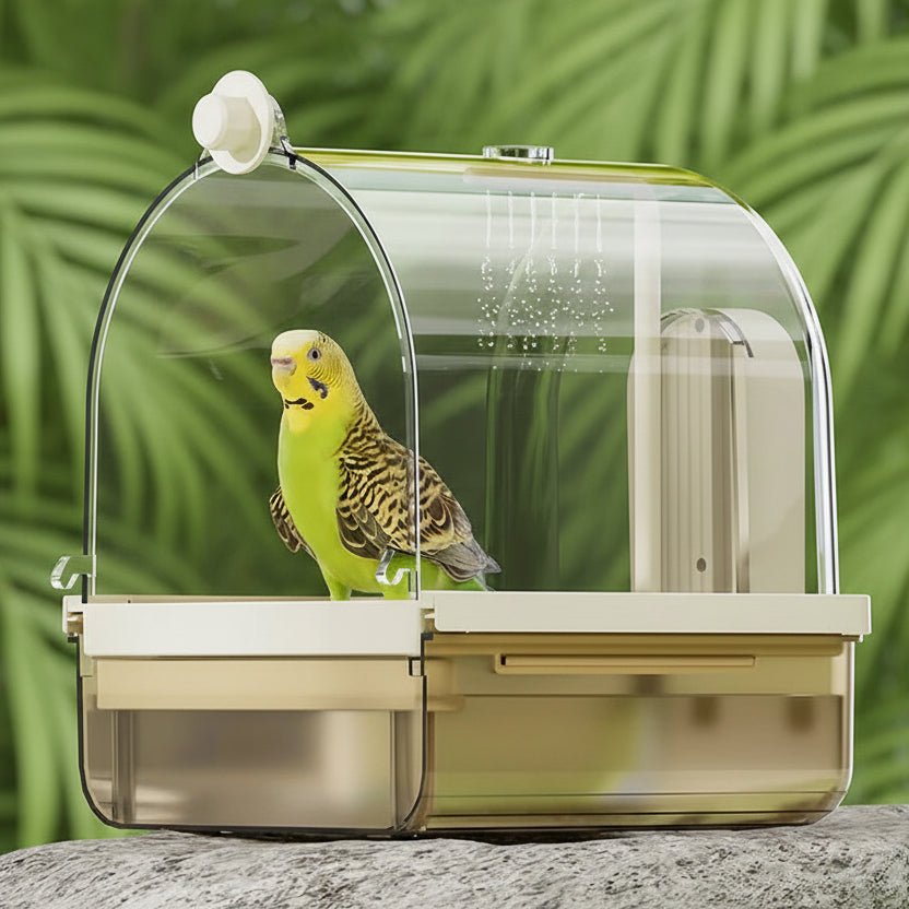 Hanging Bird Bath With Self-Circulating Water