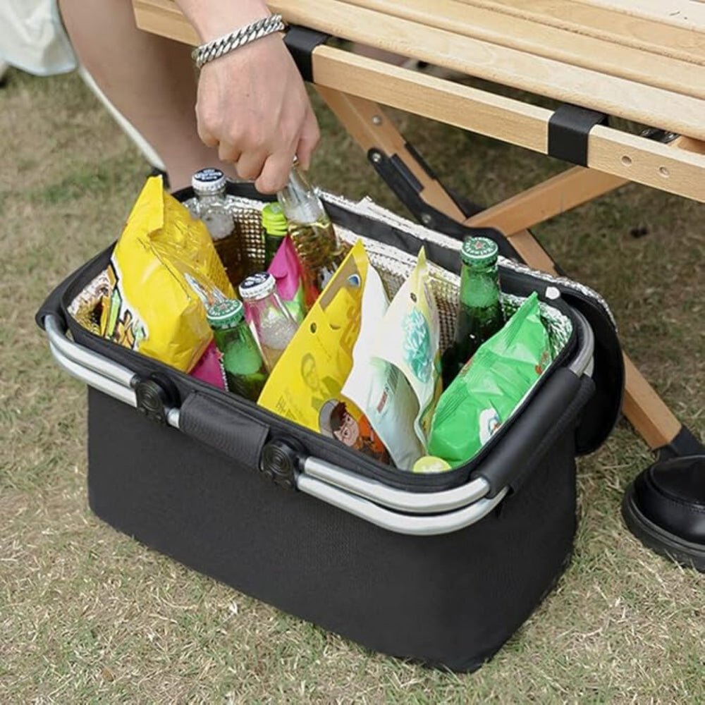 Foldable 18L Picnic Basket