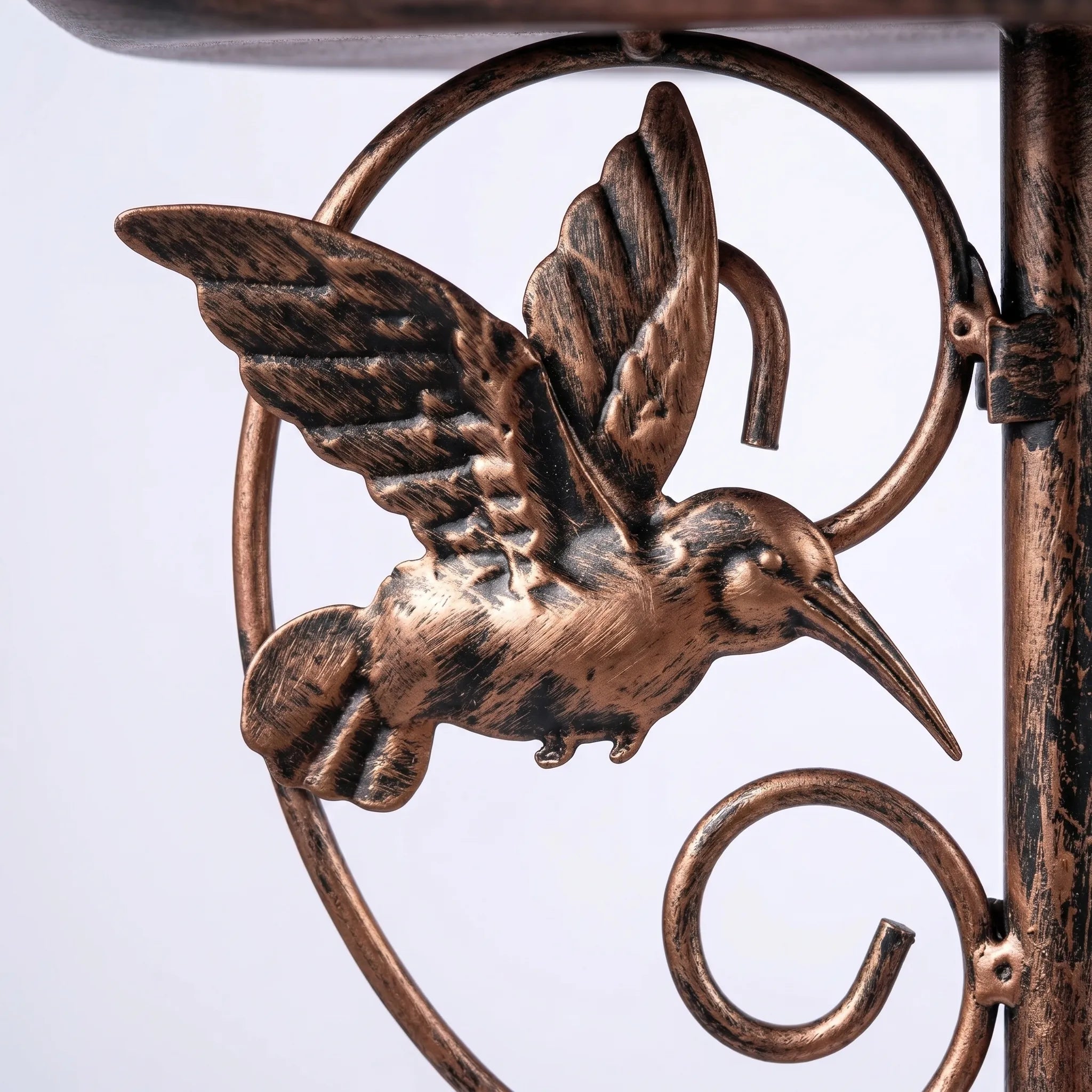 Garden Bird Bath with Ground Stake