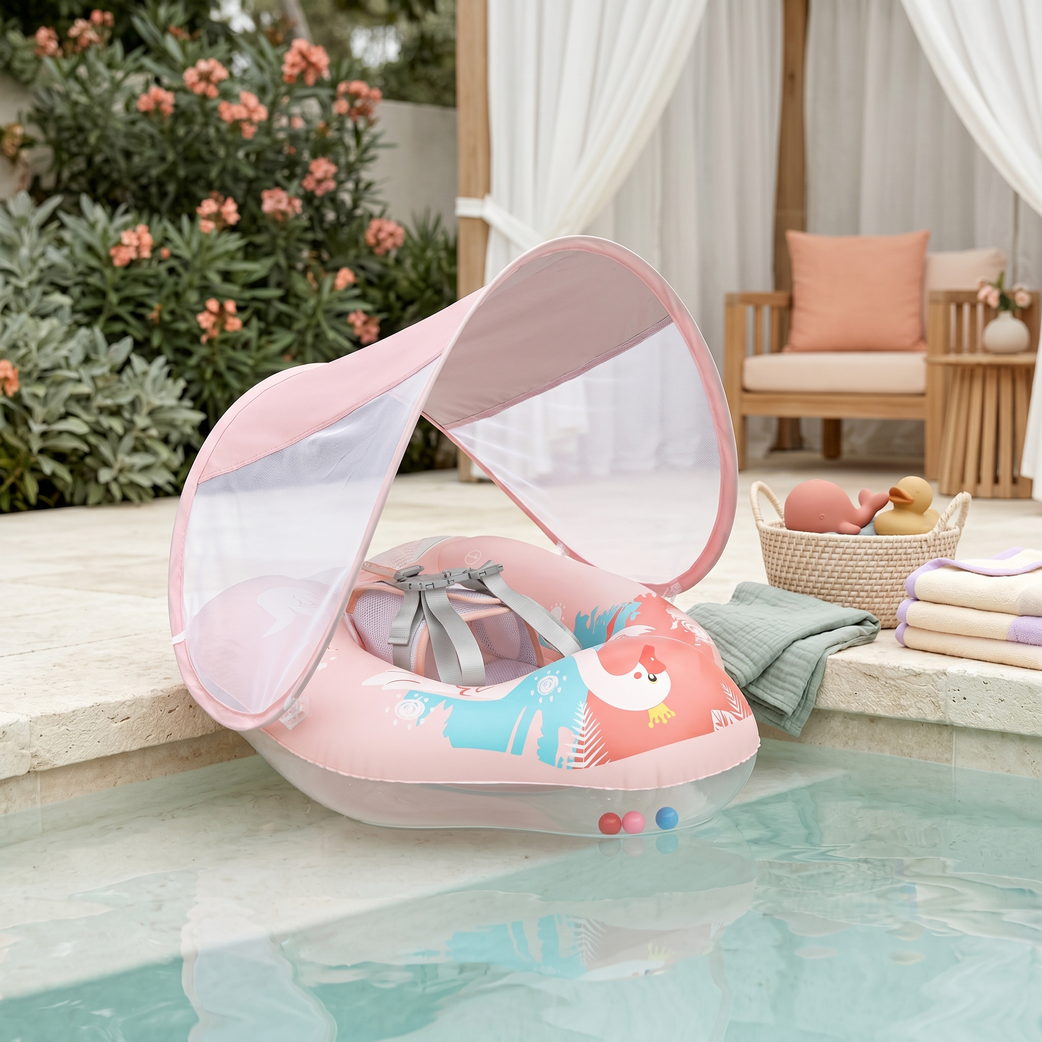 Inflatable Baby Swim Seat Float