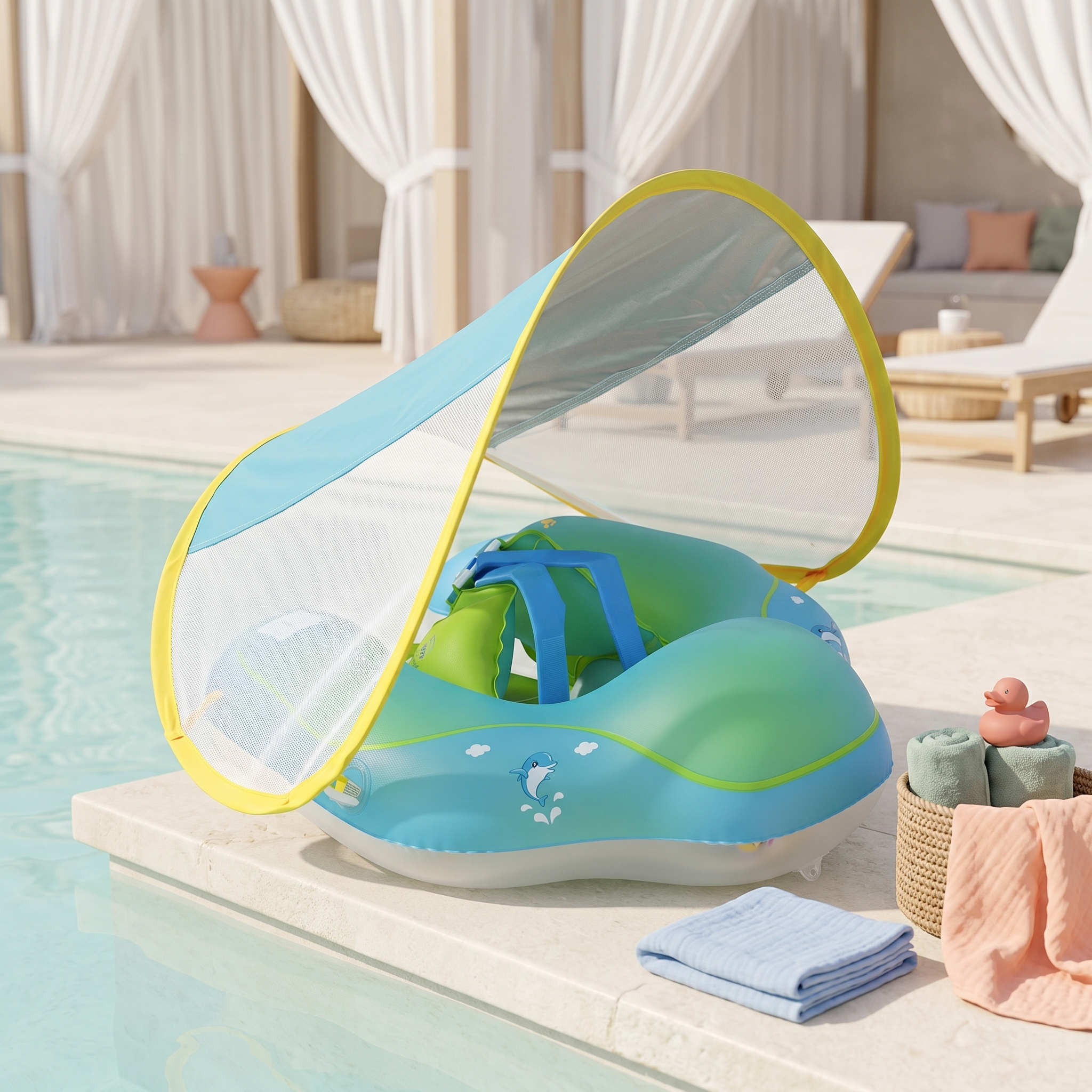 Inflatable Baby Swim Seat Float