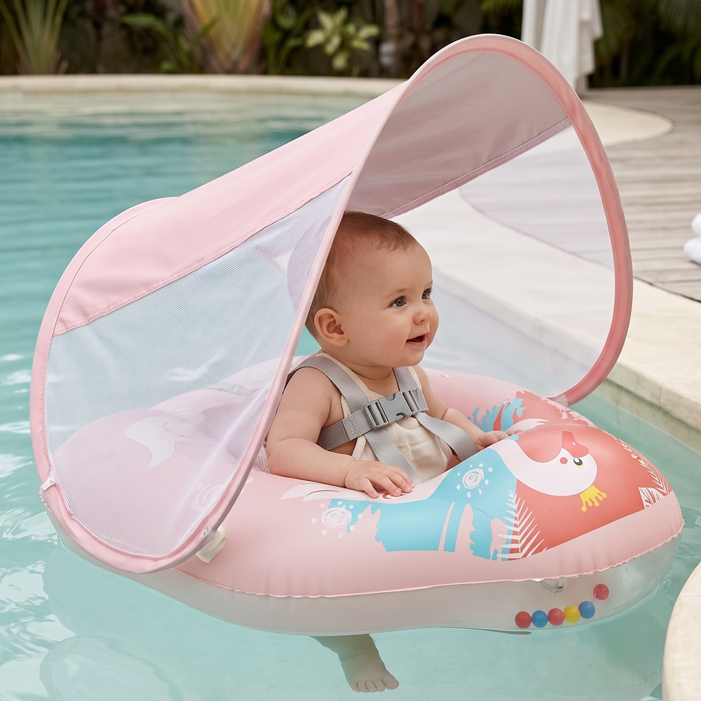 Inflatable Baby Swim Seat Float