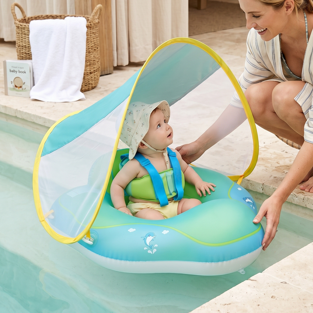 Inflatable Baby Swim Seat Float