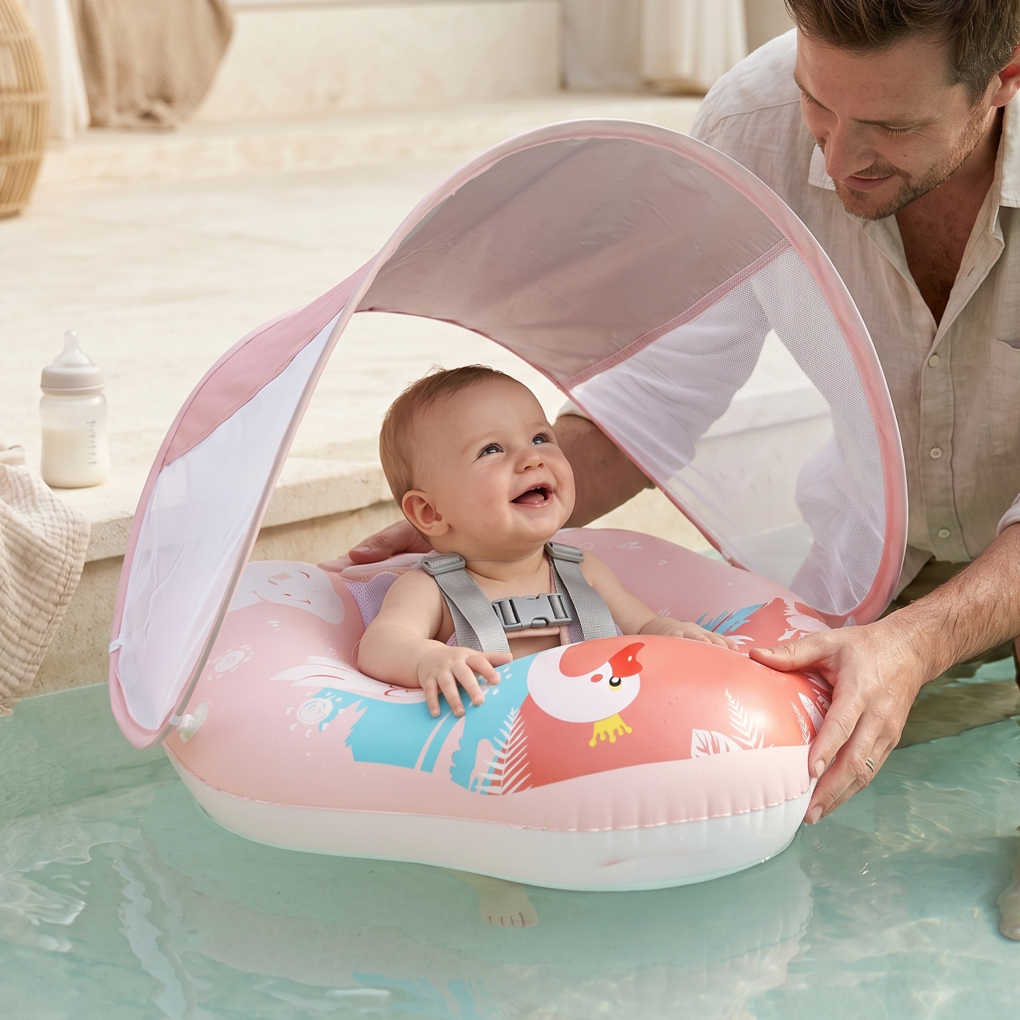 Inflatable Baby Swim Seat Float