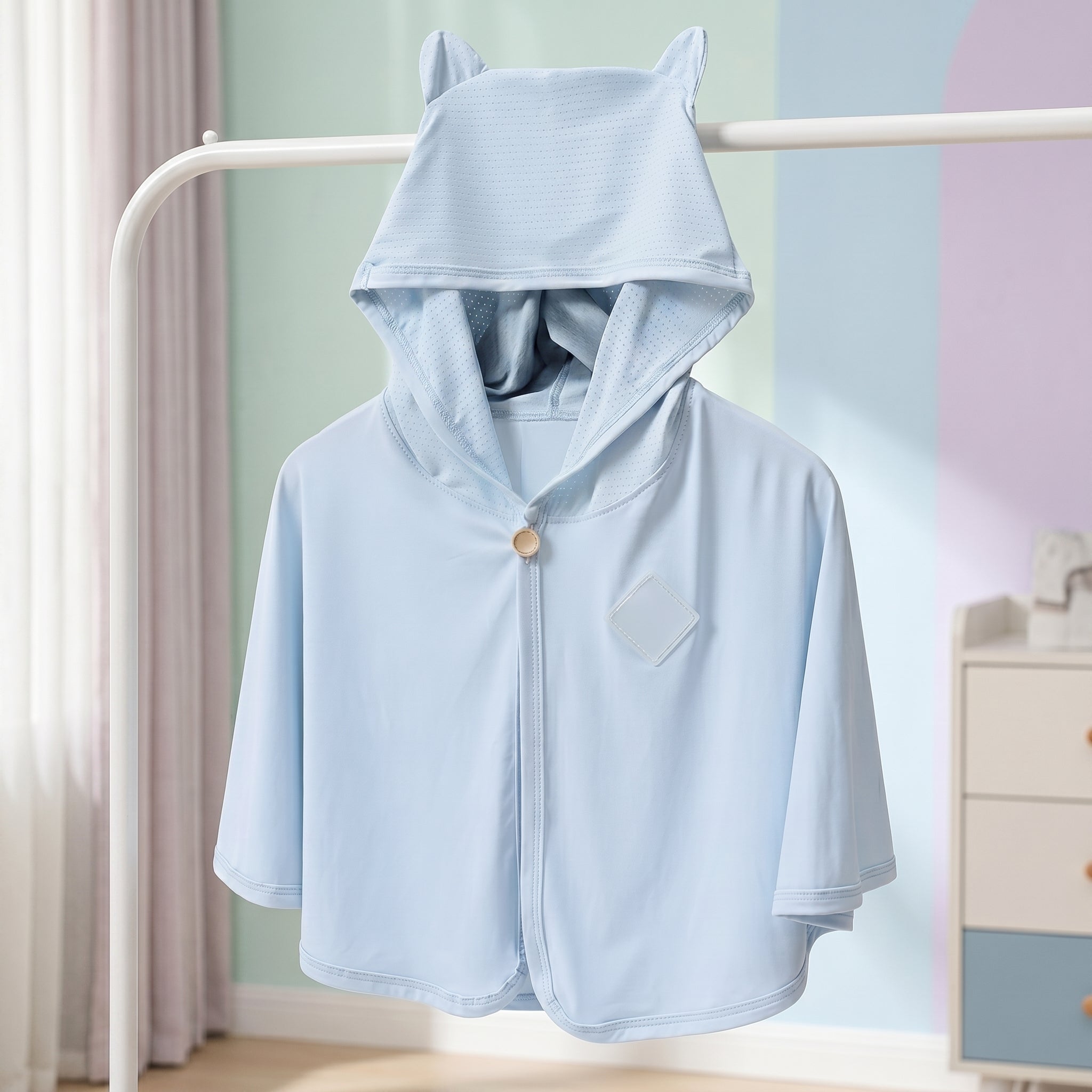 Baby UPF 50+ Hooded Sun Protection Cape