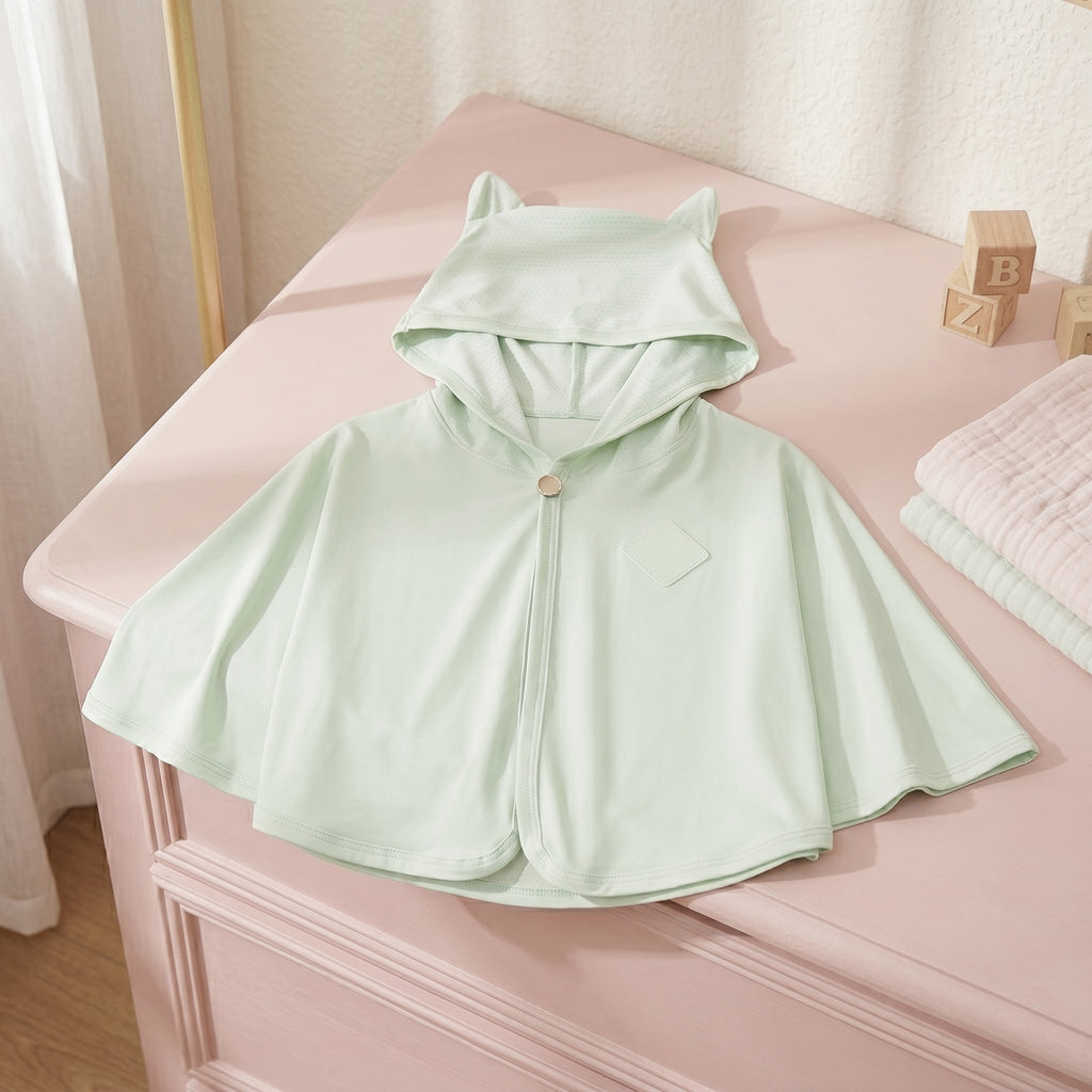 Baby UPF 50+ Hooded Sun Protection Cape