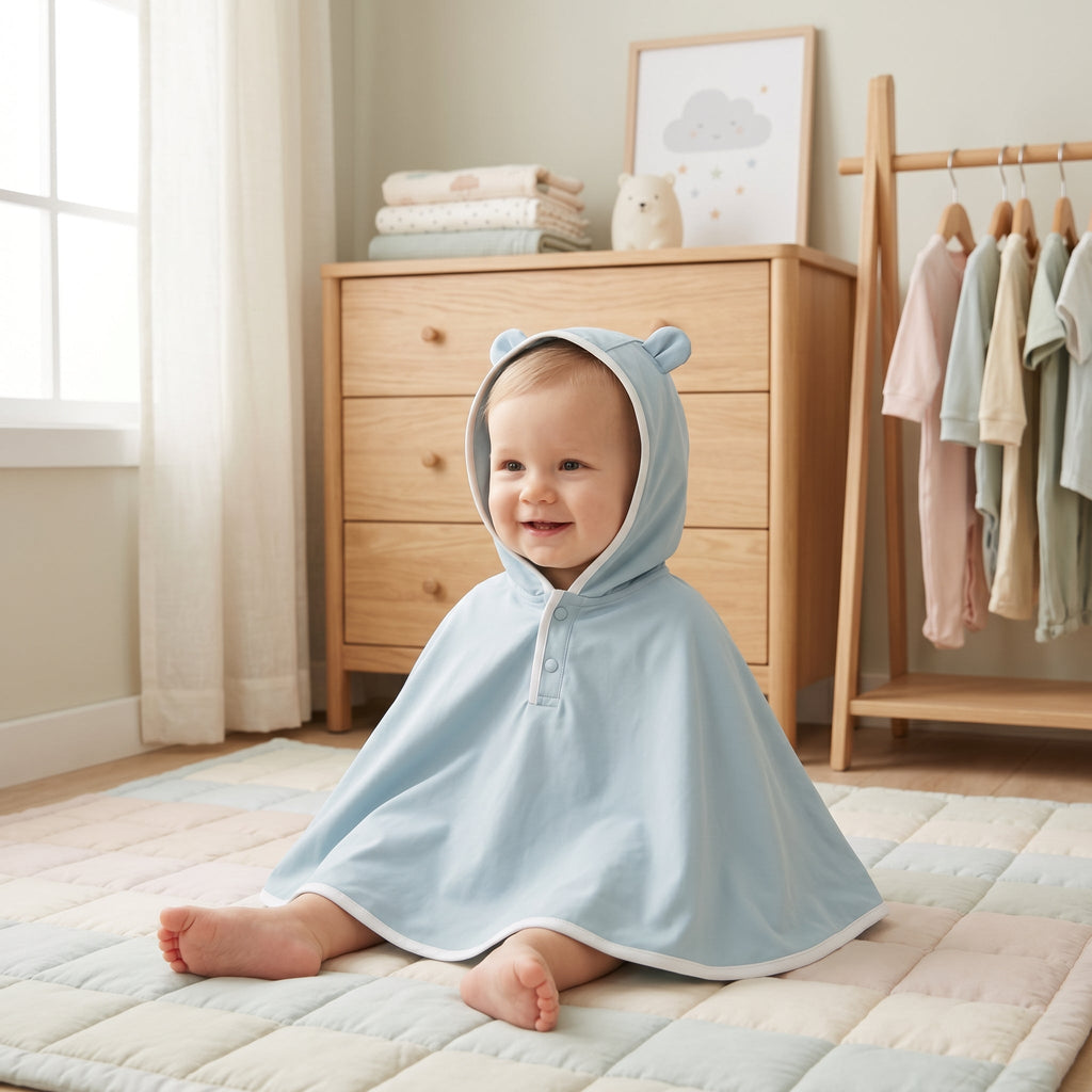 Baby UPF 50+ Hooded Sun Protection Cape