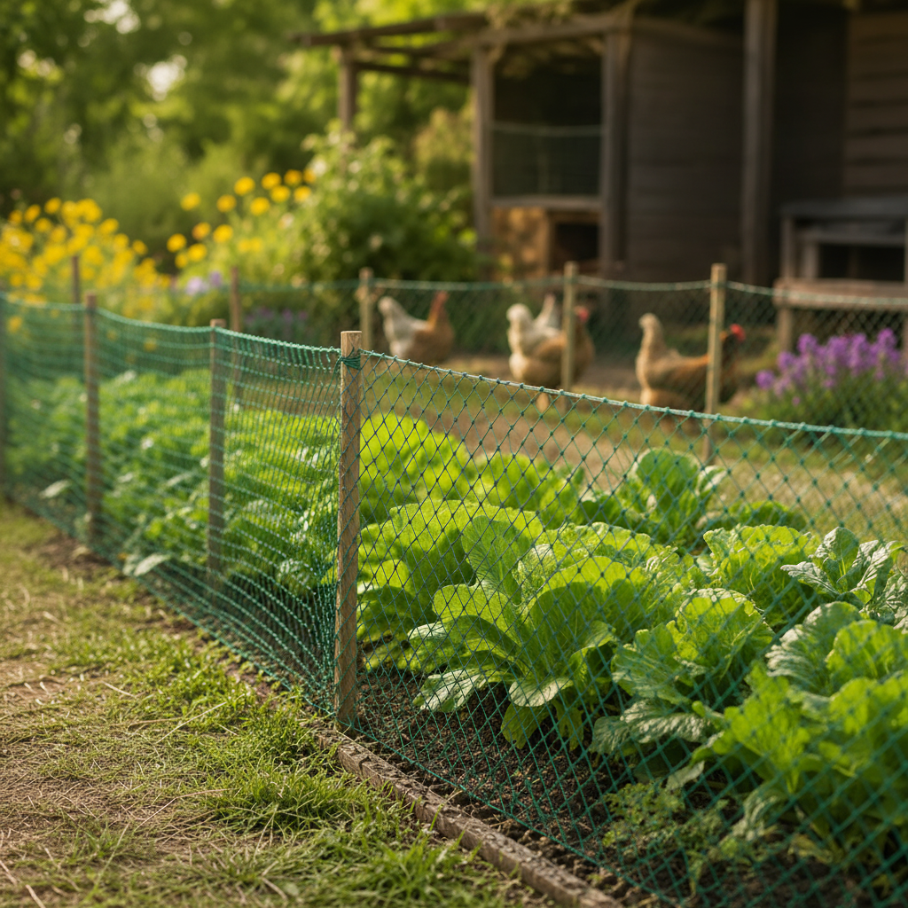 Garden Shade Net for Plants and Outdoor Spaces