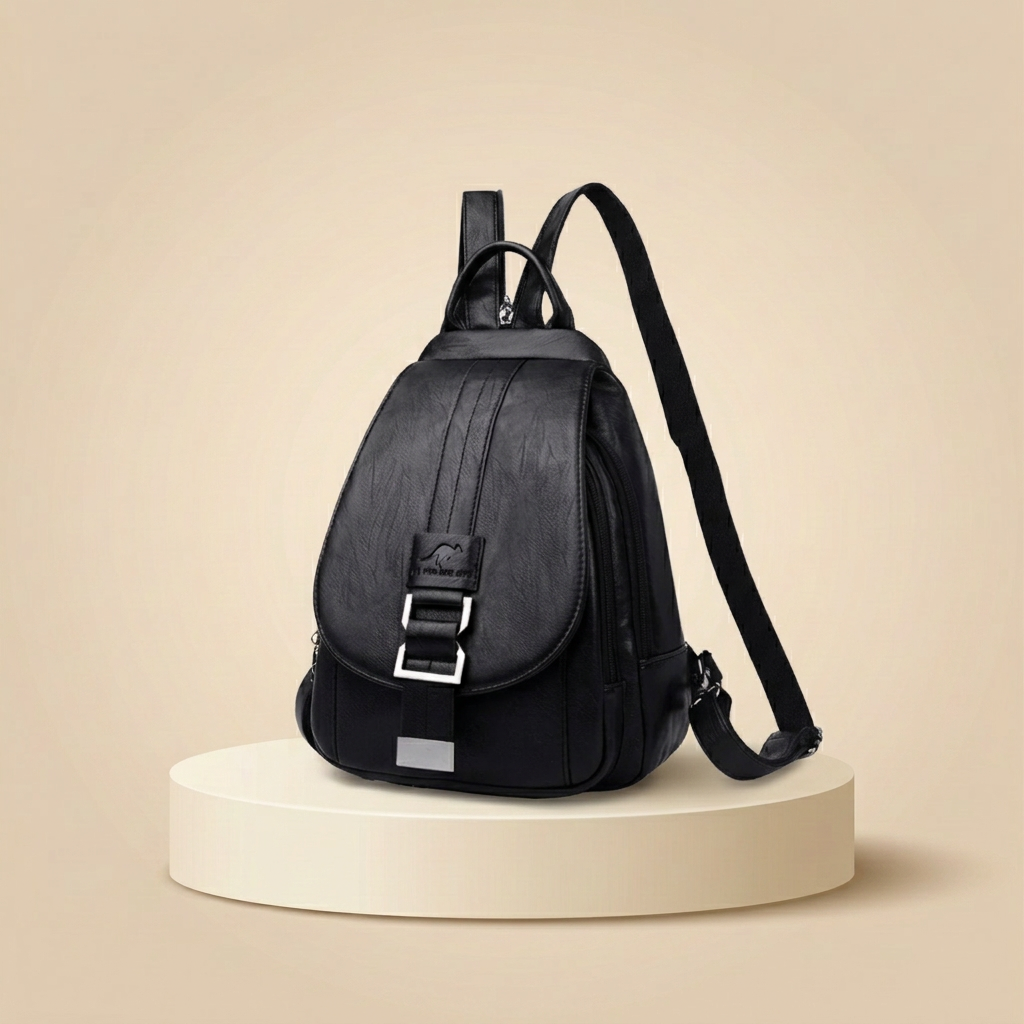 Dindin | Women's Premium Water-Resistant Leather Backpack
