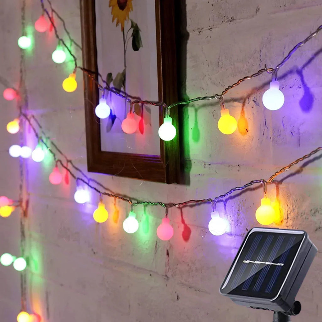 Waterproof Solar Garden String Lights