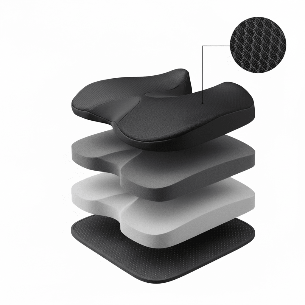 Seat Cushion For Car And Office Chair