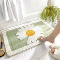 Floral Plush Bath Mat