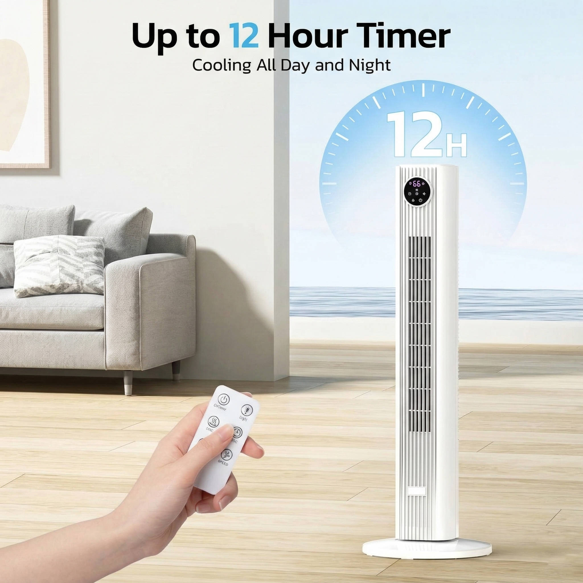 Windowless Portable Air Cooler for Small Rooms
