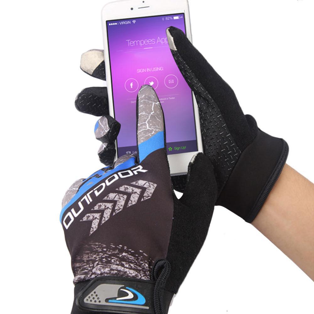 Waterproof Cycling Gloves With Grip Area