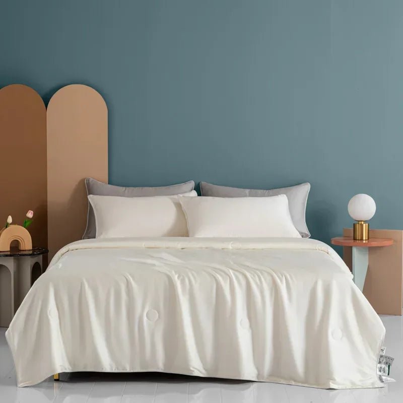 Double-Sided Cooling Blanket For Refreshing Sleep