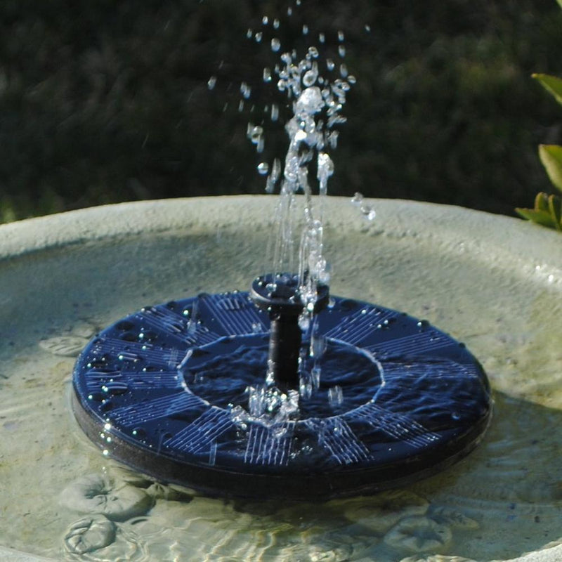 Solar Fountain Pump for Ponds and Bird Baths