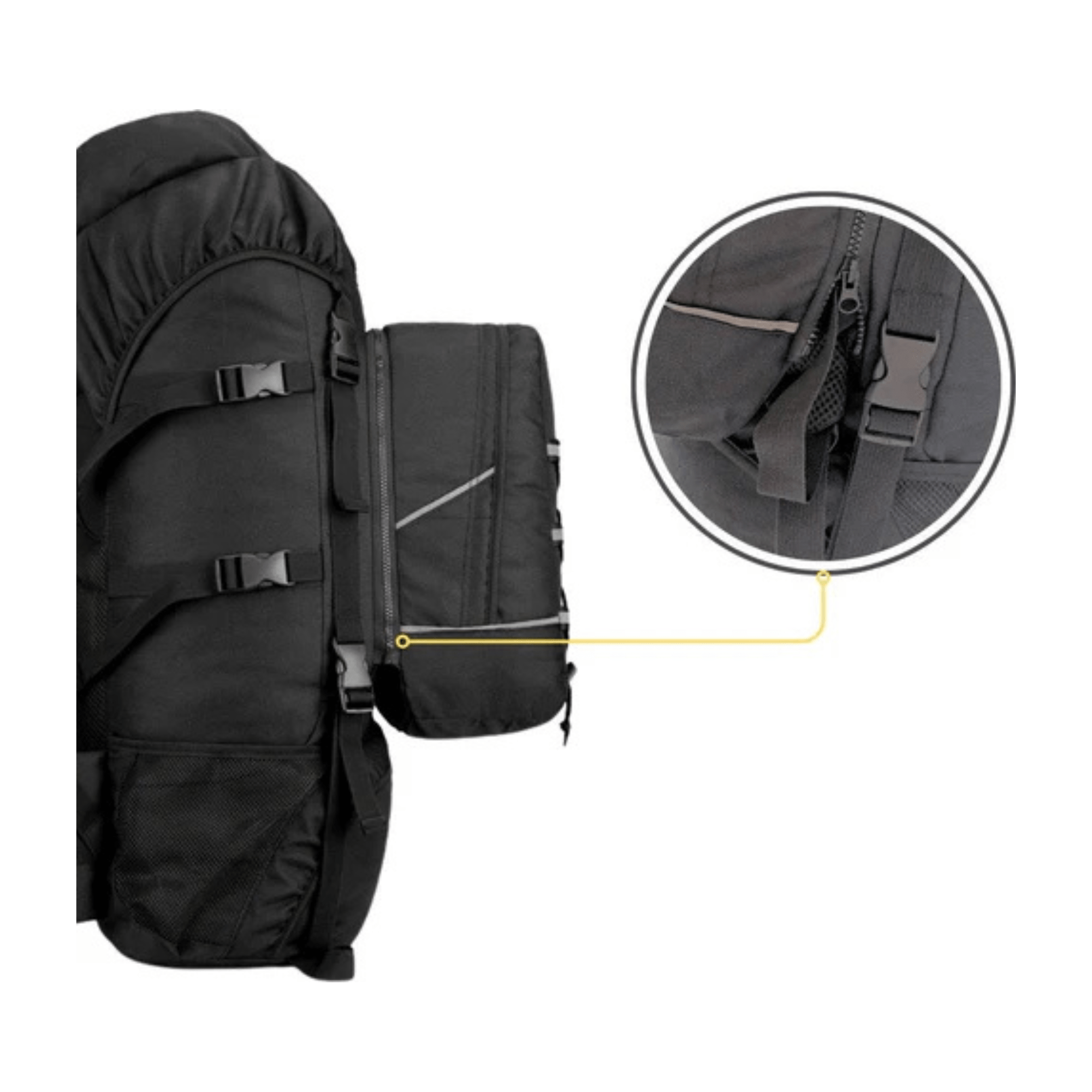 Jed | Hiking Backpack 2in1 for Travel and Camping