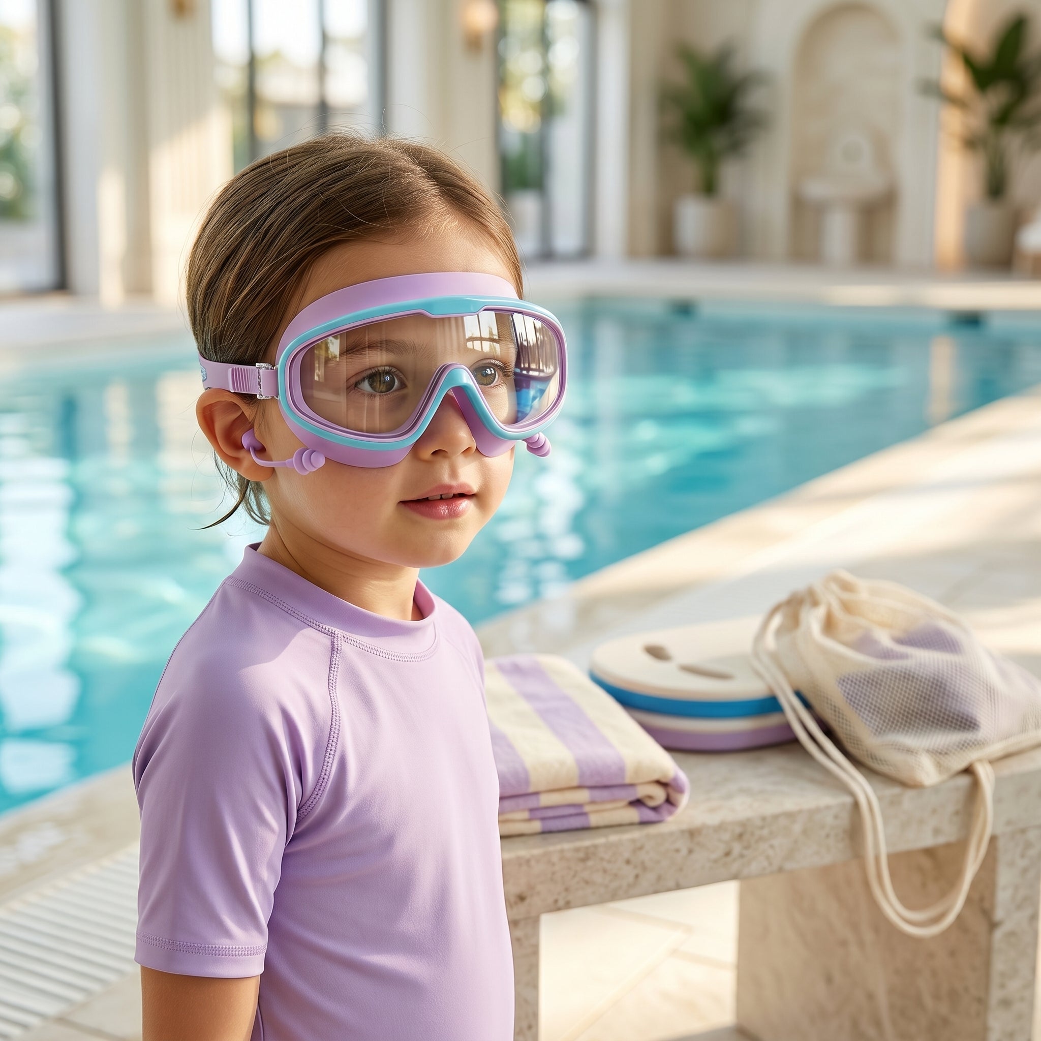 Kids Anti-Fog Swimming Goggles