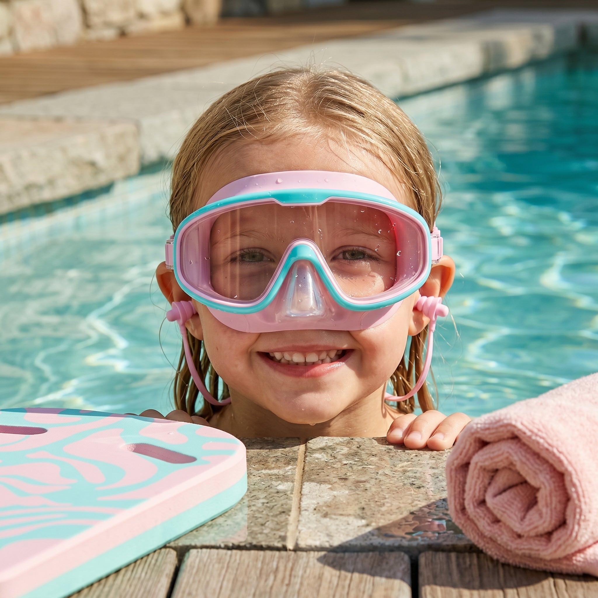 Kids Anti-Fog Swimming Goggles