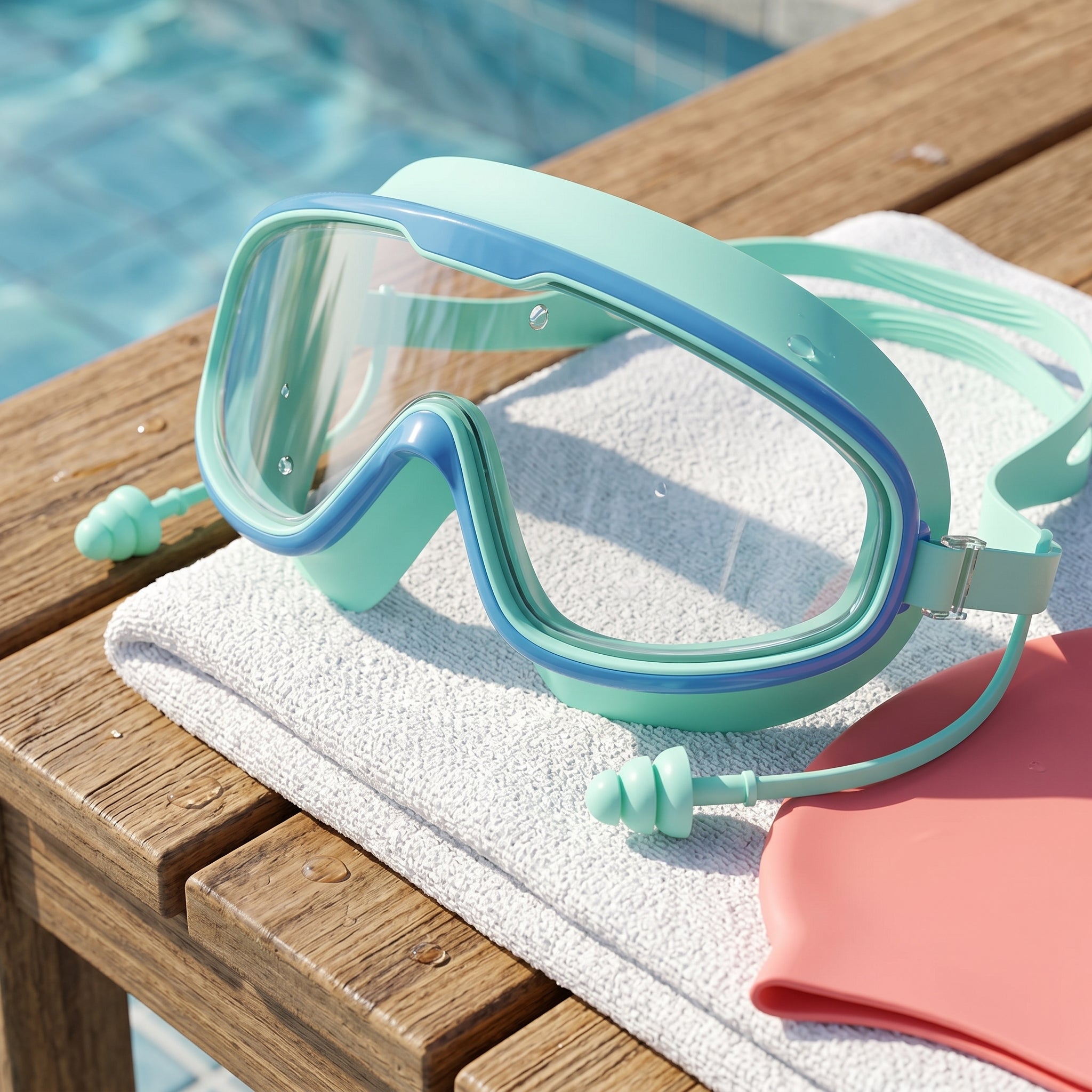 Kids Anti-Fog Swimming Goggles