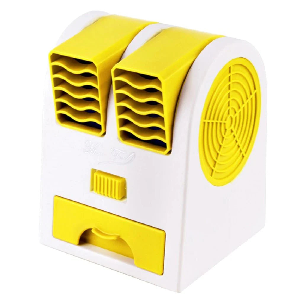 Mini USB Air Cooler with Dual Air Outlet