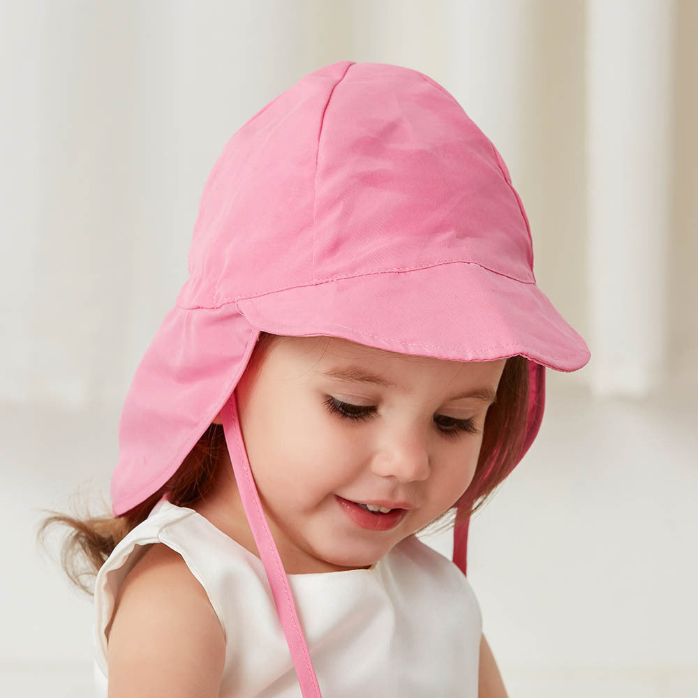Adjustable Baby UPF 50+ Wide-Brim Sun Hat