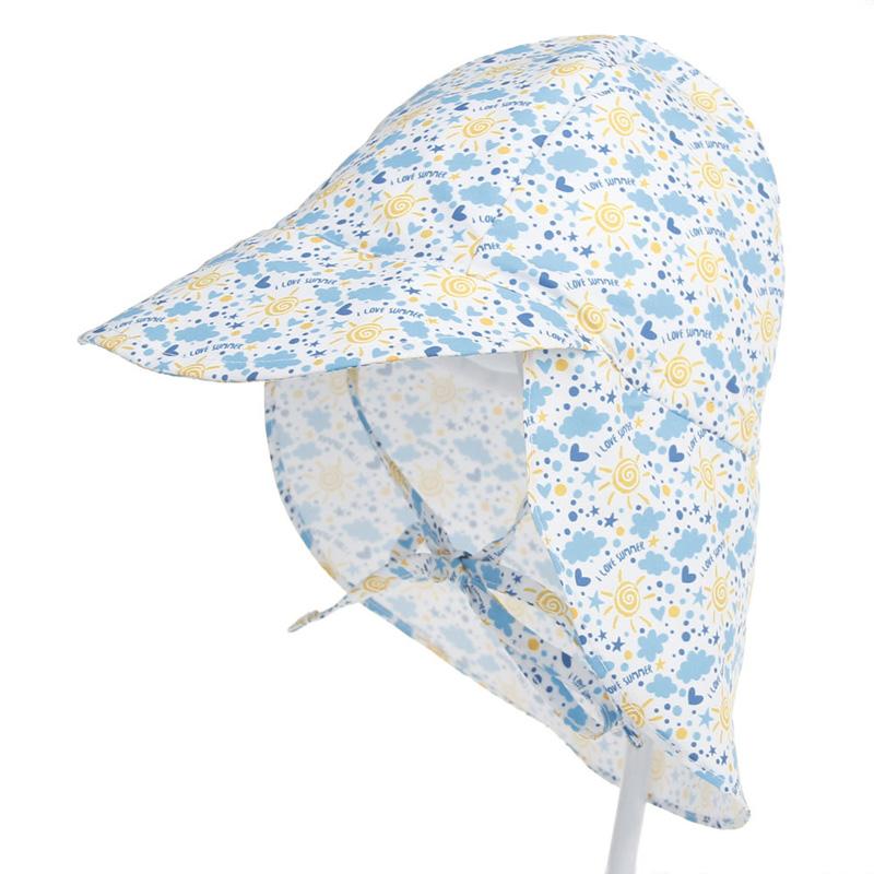 Adjustable Baby UPF 50+ Wide-Brim Sun Hat