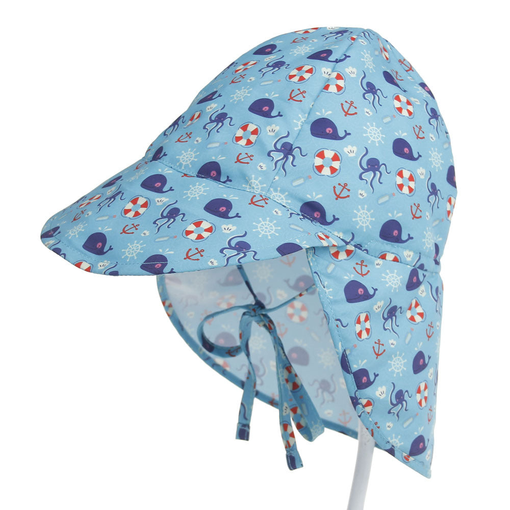 Adjustable Baby UPF 50+ Wide-Brim Sun Hat