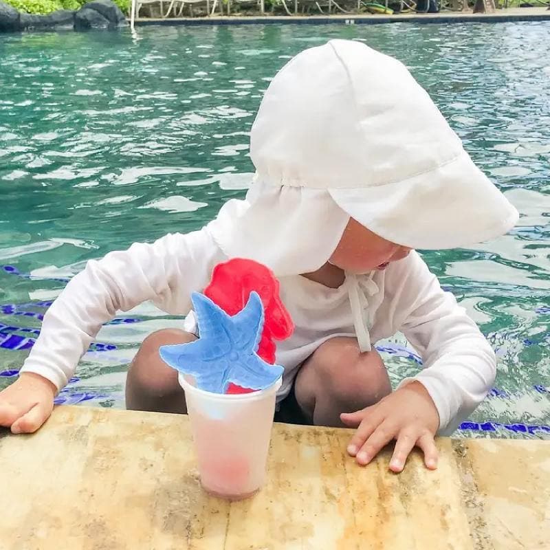 Adjustable Baby UPF 50+ Wide-Brim Sun Hat