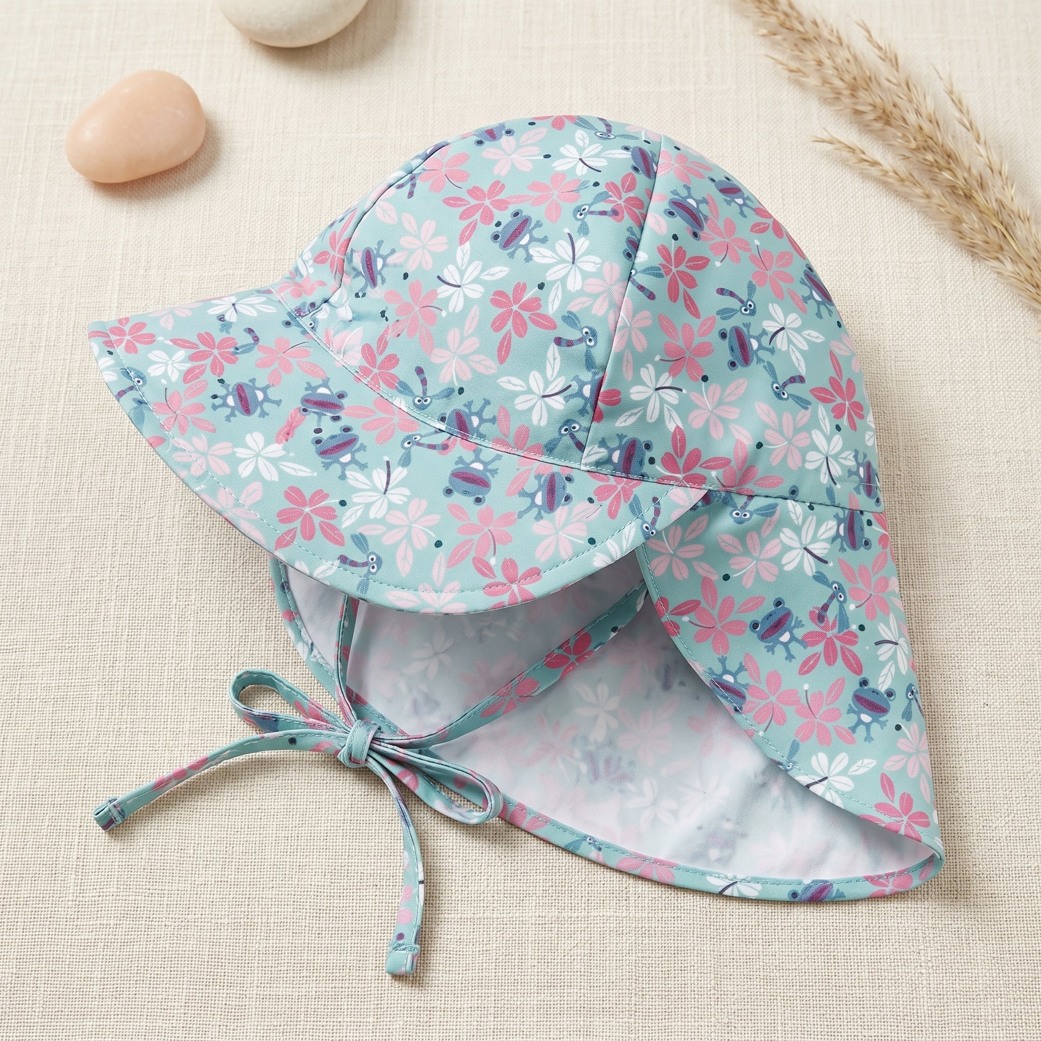 Adjustable Baby UPF 50+ Wide-Brim Sun Hat