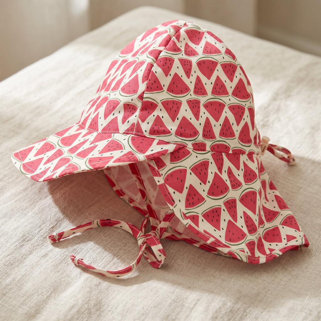 Adjustable Baby UPF 50+ Wide-Brim Sun Hat