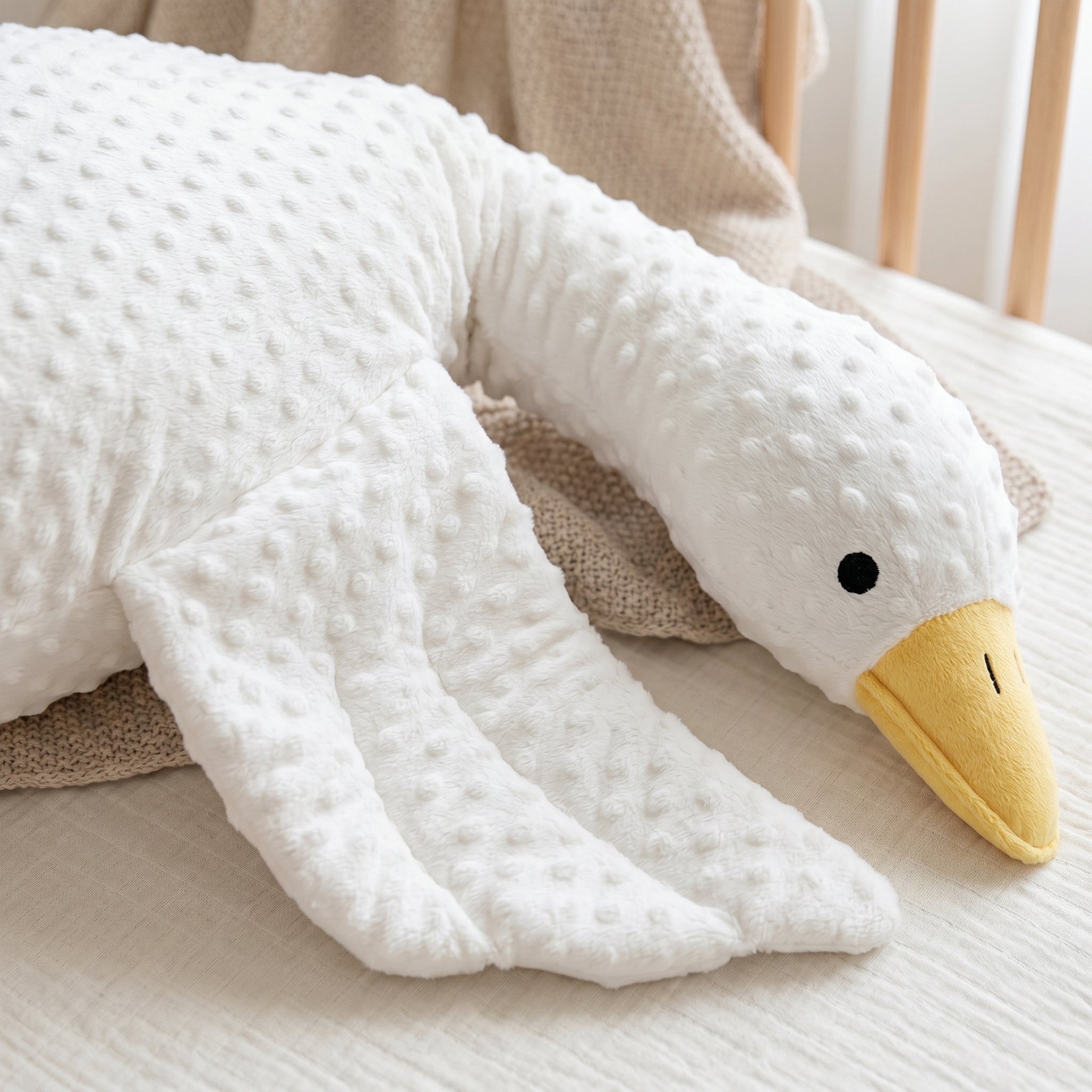 Goose Baby Tummy Pillow
