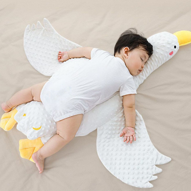 Goose Baby Tummy Pillow