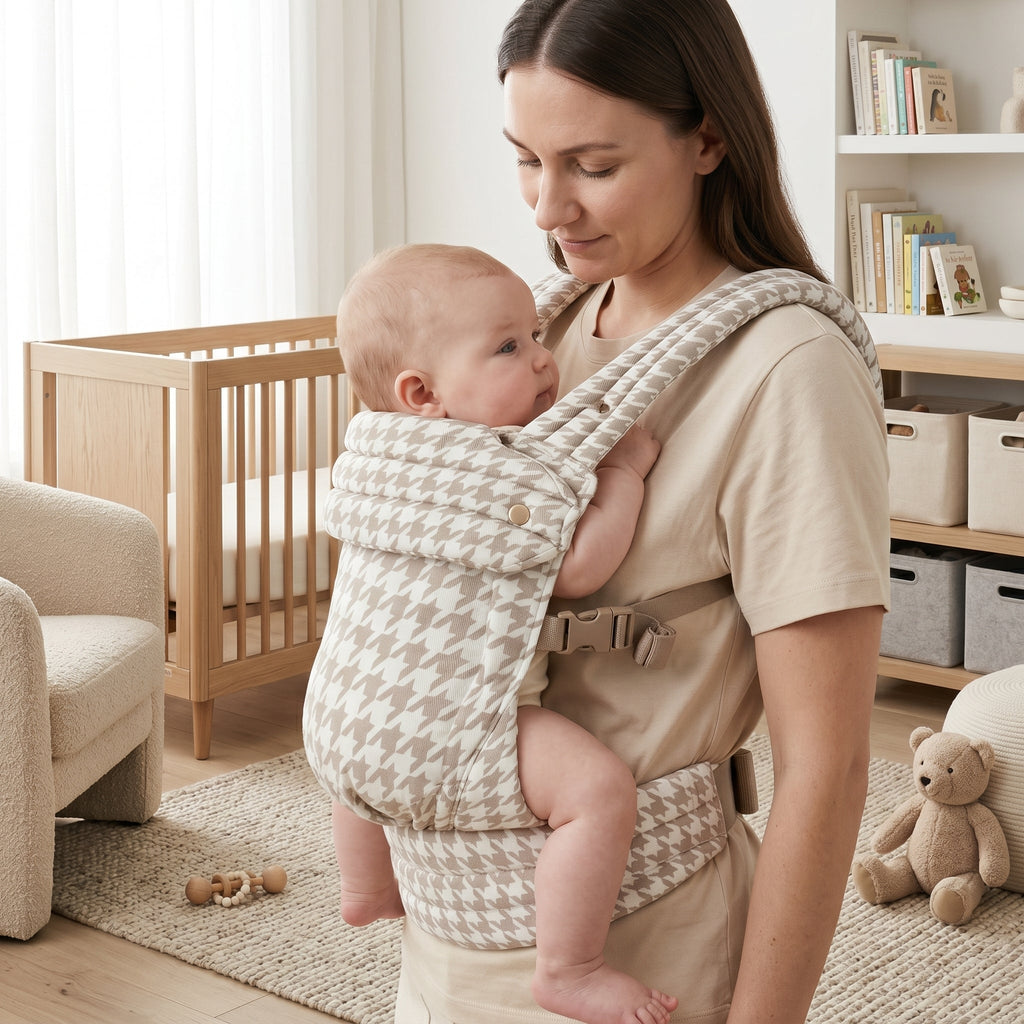 Houndstooth Baby Carrier