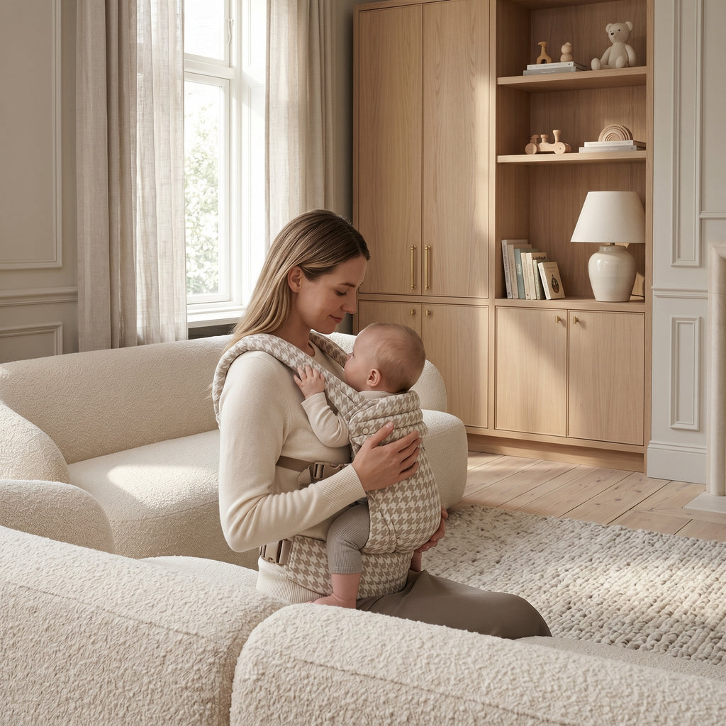 Houndstooth Baby Carrier