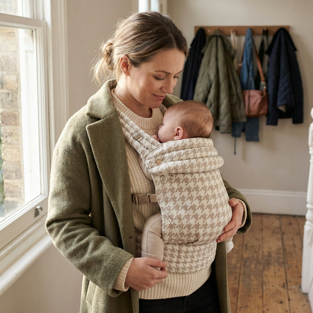 Houndstooth Baby Carrier
