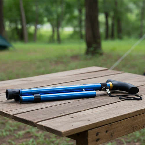 Aluminum Trekking Poles For Secure Grip And Stable Stance