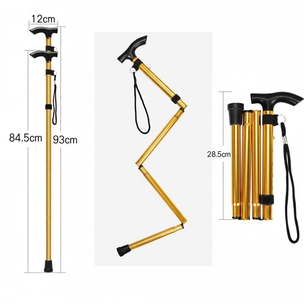 Aluminum Trekking Poles For Secure Grip And Stable Stance
